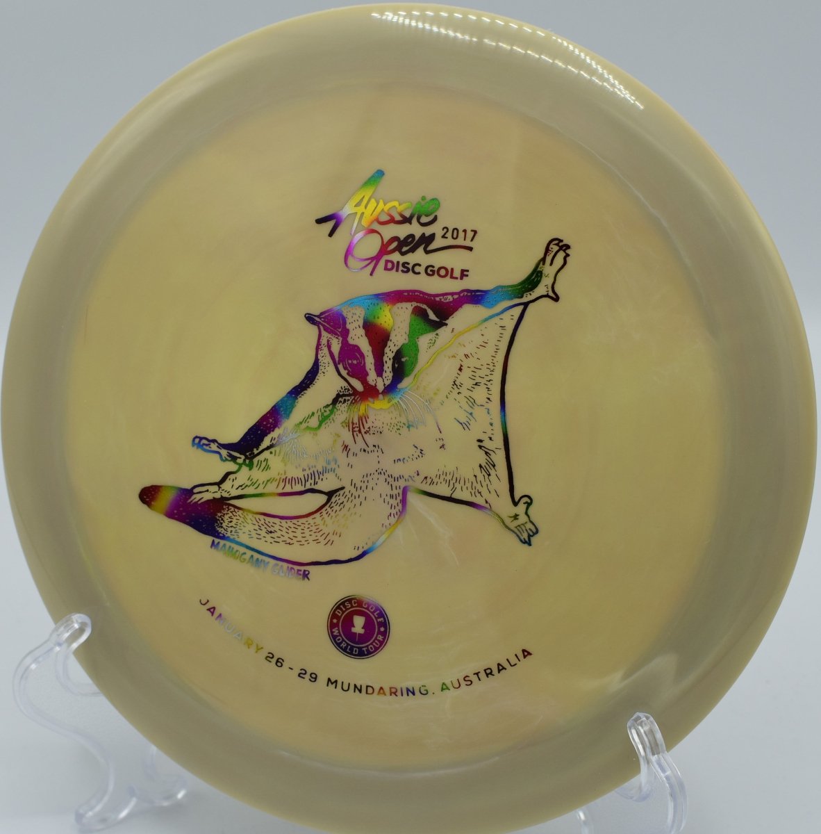 SWIRLY S - LINE DDX (2017 AUSSIE OPEN MAHOGANY GLIDER) INNOVA MADE - Flexline Discs - 40526877