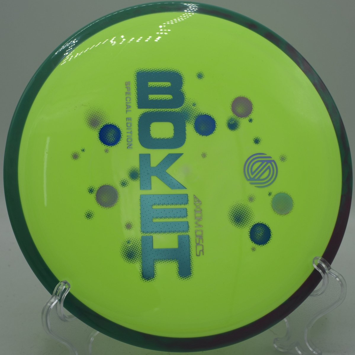 Axiom Neutron Bokeh featured at DeLaveaga DGC, Santa Cruz CA for controlled fairway placement