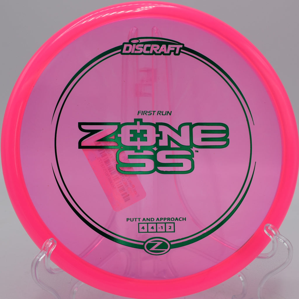 First Run Zone SS parked at Prides Creek Park DGC in Petersburg, IN