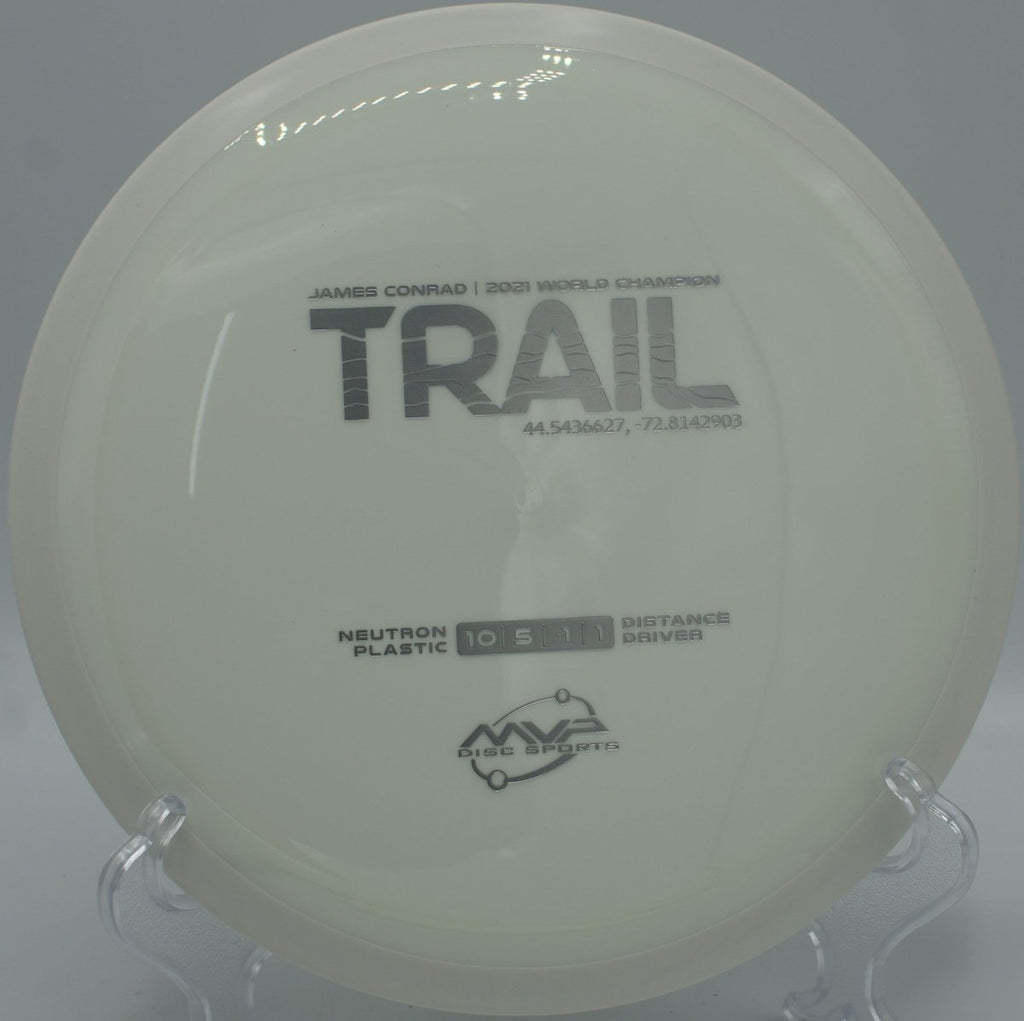 Neutron Trail controlled turnover at Rock Ridge Disc Golf Course in Pittsboro, North Carolina