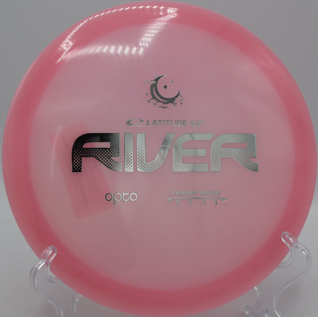 Latitude 64 Moonshine Opto River glide heavy fairway driver flying smooth at Maple Hill Disc Golf Course Massachusetts