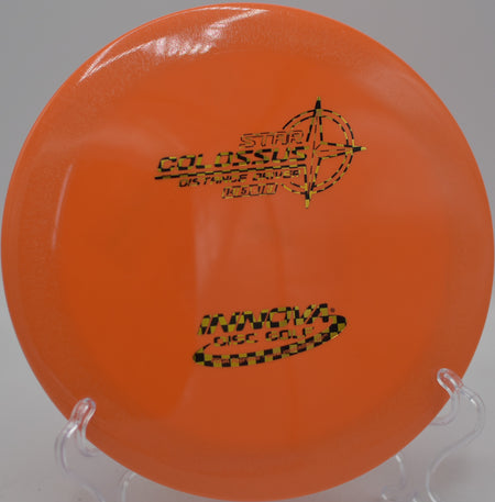 Star Colossus ripping a hyzer-flip drive with huge glide at DeLaveaga Disc Golf Course in Santa Cruz, California.