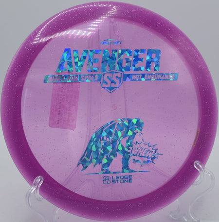 Discraft Z Sparkle Avenger SS distance driver available in Texas with nationwide shipping for smooth hyzer flip distance shots