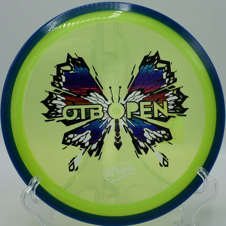 Prism Proton Insanity Soft glidey turnover drive at Idlewild Disc Golf Course in Burlington, Kentucky