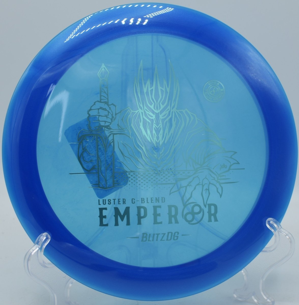Blitz Disc Golf Luster C-Blend Emperor featured at DeLaveaga DGC, Santa Cruz CA for powerful flex shots