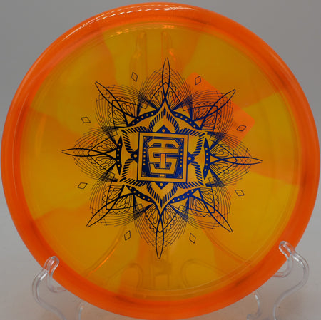 TSA VEX Vessel 2025 approach disc on a smooth forehand upshot at Idlewild Disc Golf Course in Burlington, Kentucky.