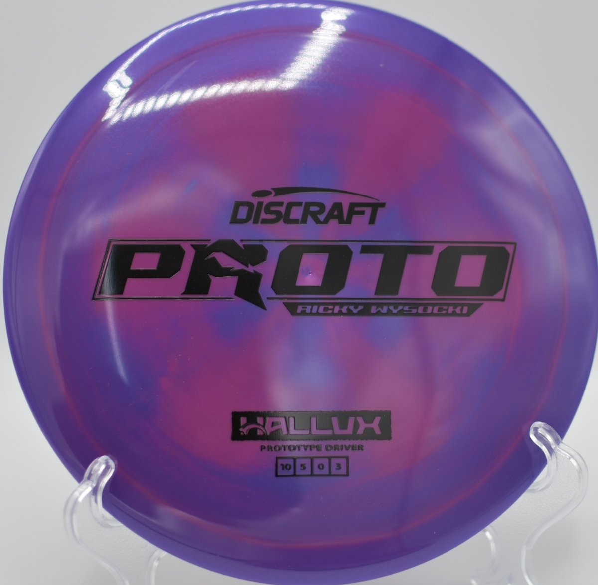 Ricky Wysocki Prototype Hallux approach disc trusted by Tacoma players for wind control nationwide