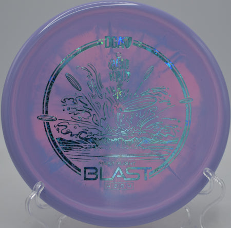 ProLine Swirl Blast First Flight carving a controlled hyzer at DeLaveaga Disc Golf Course in Santa Cruz, California.