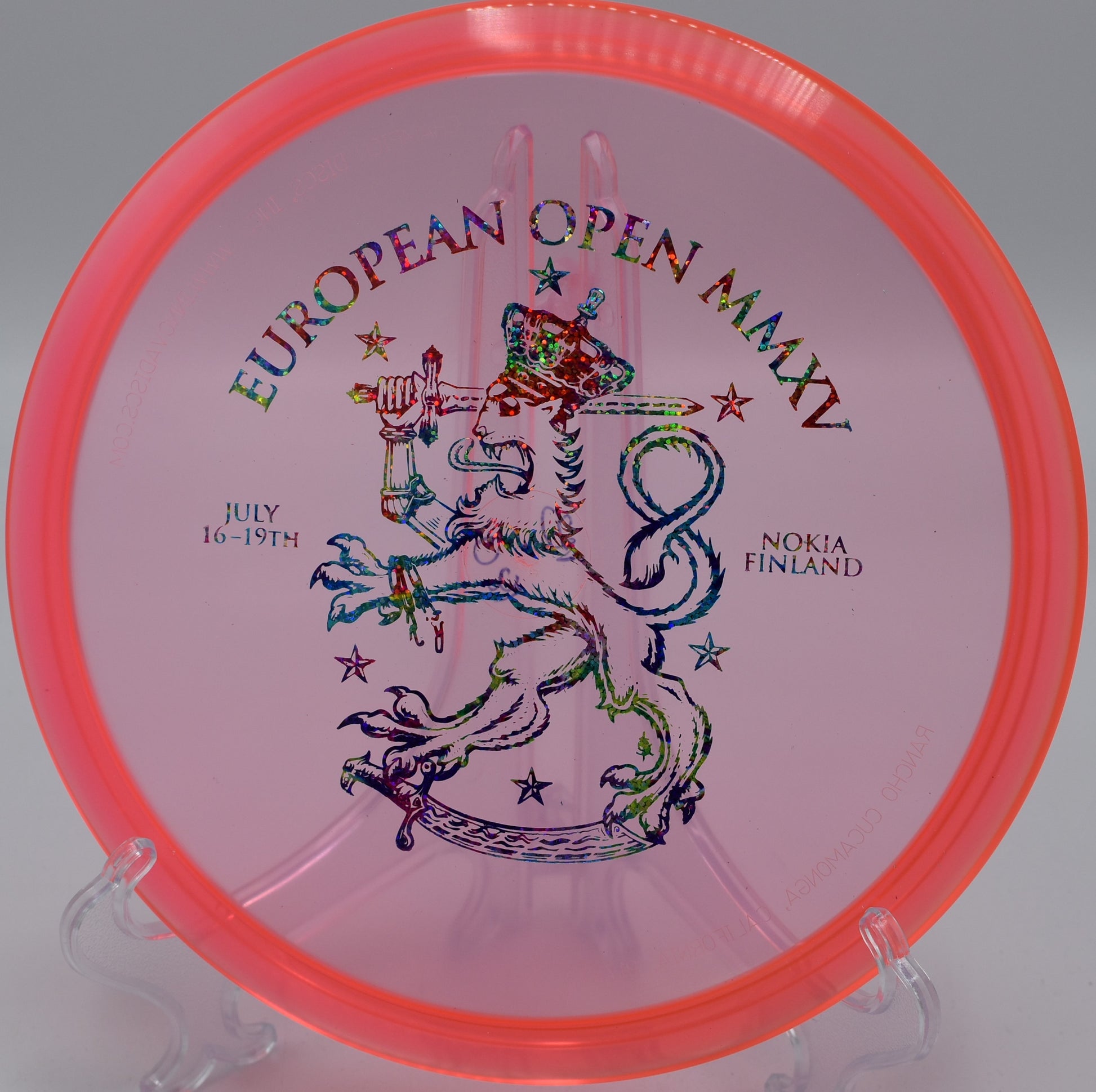 V-ROC3 (EUROPEAN OPEN) disc golf disc with unique European Open stamp, ideal for collectors and players, available nationwide and in Minneapolis, MN.