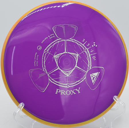 MVP Neutron Proxy beadless putter launched flat at Idlewild Disc Golf Course in Burlington, Kentucky