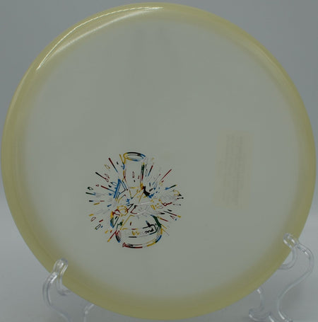 Gyropalooza Box Eclipse glow drivers staged for night round at Milo McIver DGC in Estacada, OR