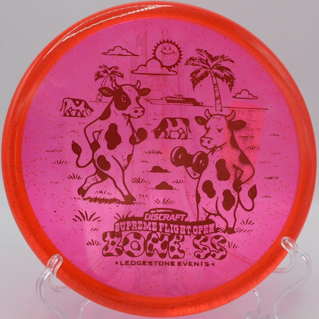 SFO CryZtal Sparkle Zone SS pushing straight with late fade bite at Maple Hill DGC in Leicester, MA