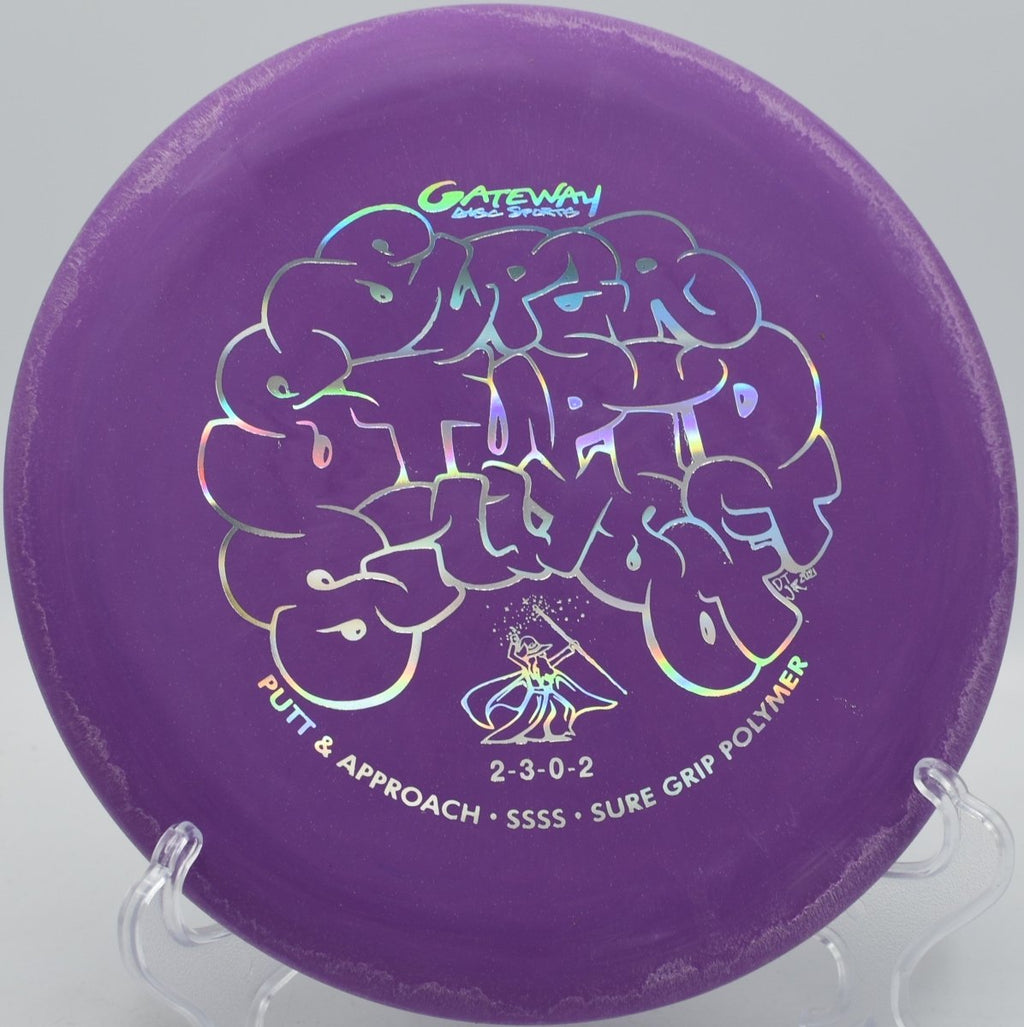 Wizard SSSS featured at DeLaveaga DGC, Santa Cruz CA delivering soft grip and reliable fade