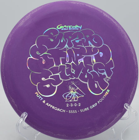 Wizard SSSS featured at DeLaveaga DGC, Santa Cruz CA delivering soft grip and reliable fade