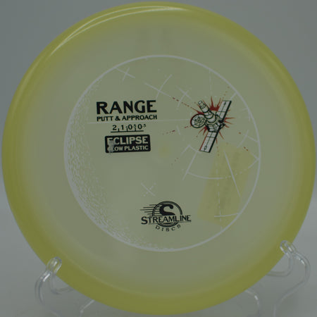 Eclipse Glow Range held on a smooth forehand flick at DeLaveaga Disc Golf Course in Santa Cruz, California.