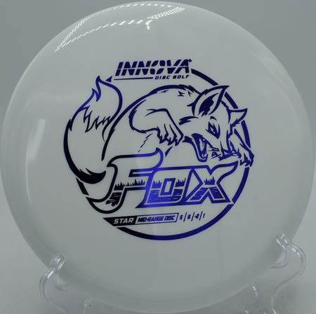 Innova Star Fox 2025 midrange gliding smoothly through tight woods at Hornets Nest Disc Golf Course in Charlotte, North Carolina.