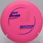 Innova KC Pro Aviar approach shot parked near the pin at Brewster Ridge Disc Golf Course in Smugglers’ Notch, Vermont