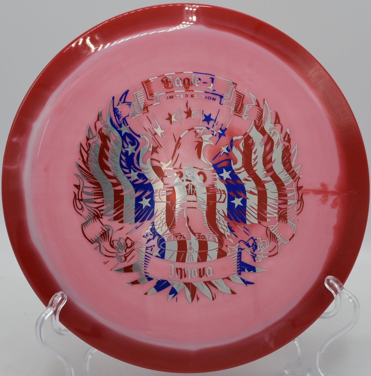 Halo Star Eagle-L displayed at Kincaid Park DGC, Anchorage AK for straight golf lines