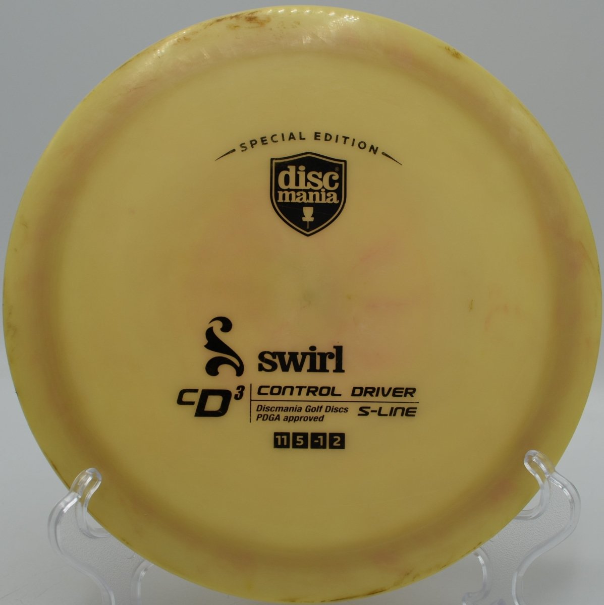 Used-Swirly S-Line CD3 for Pacific Northwest disc golfers seeking stability nationwide