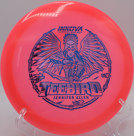 Jen Allen Proto Glow Champion TeeBird torque-resistant control shot at Idlewild DGC in Burlington, KY