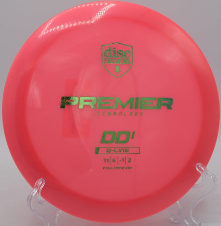 Discmania Q-Line DD1 displayed at Harmony Bends DGC, Columbia MO for long controlled drives
