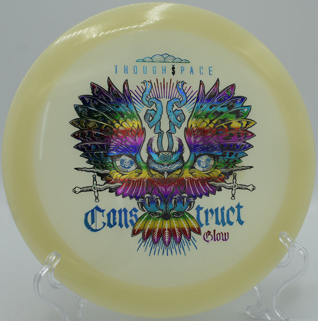 Glow Construct glide-forward hyzer-flip drive at Idlewild DGC in Burlington, KY