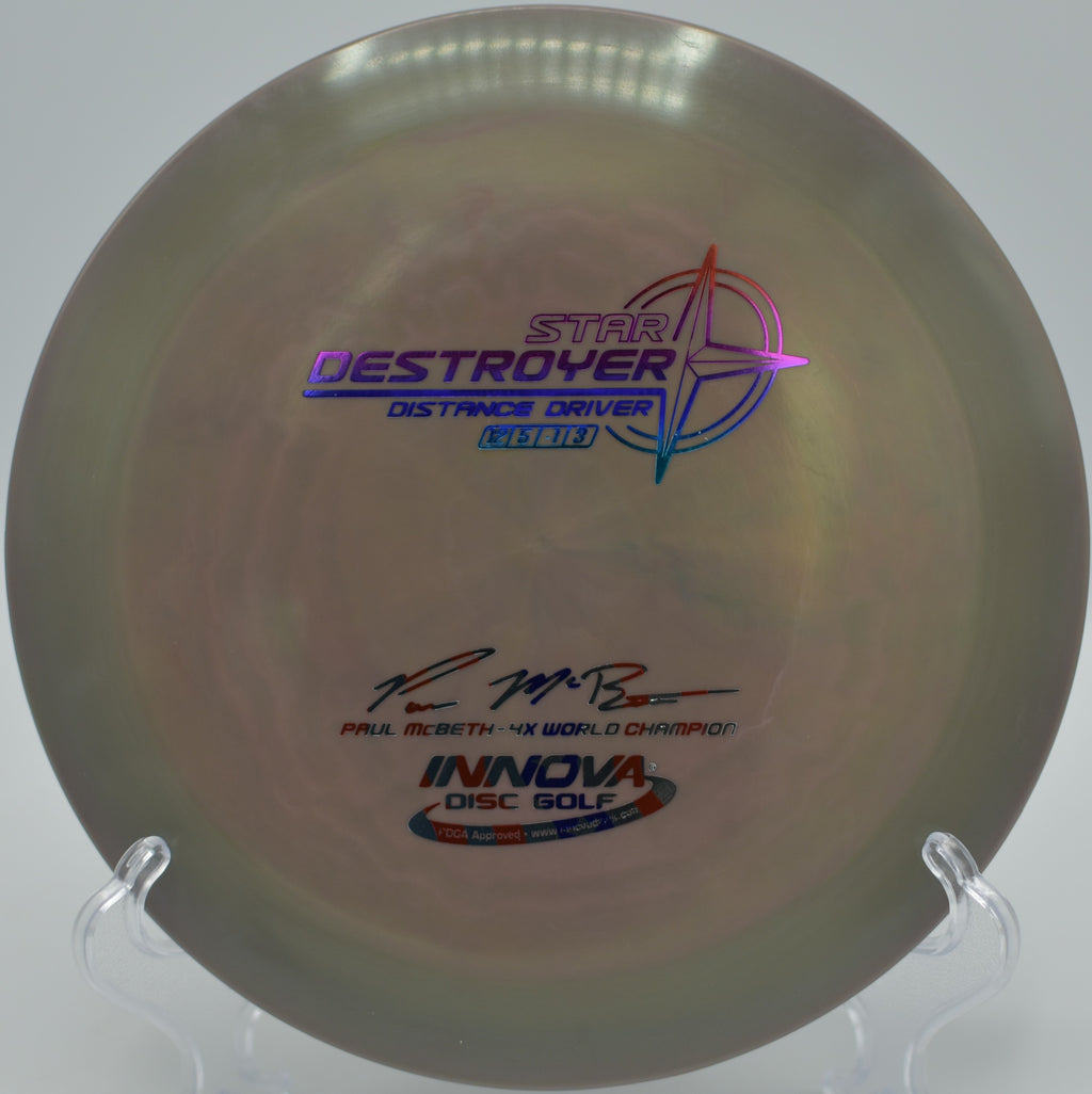PAUL MCBETH 4X DESTROYER (PENNED)