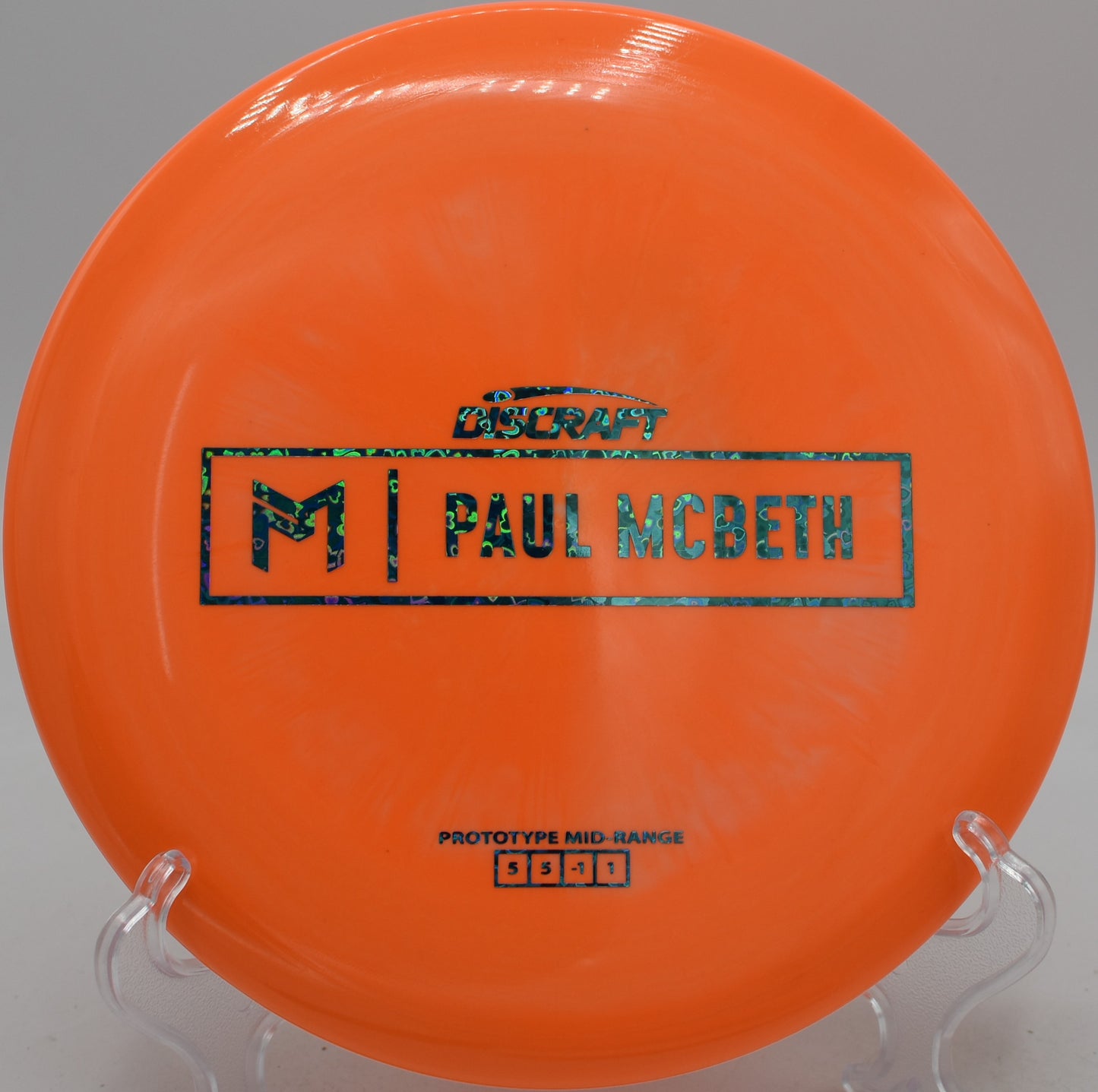 Prototype Malita blasting forehand skip line at Timber Ridge DGC in Gobles, Michigan