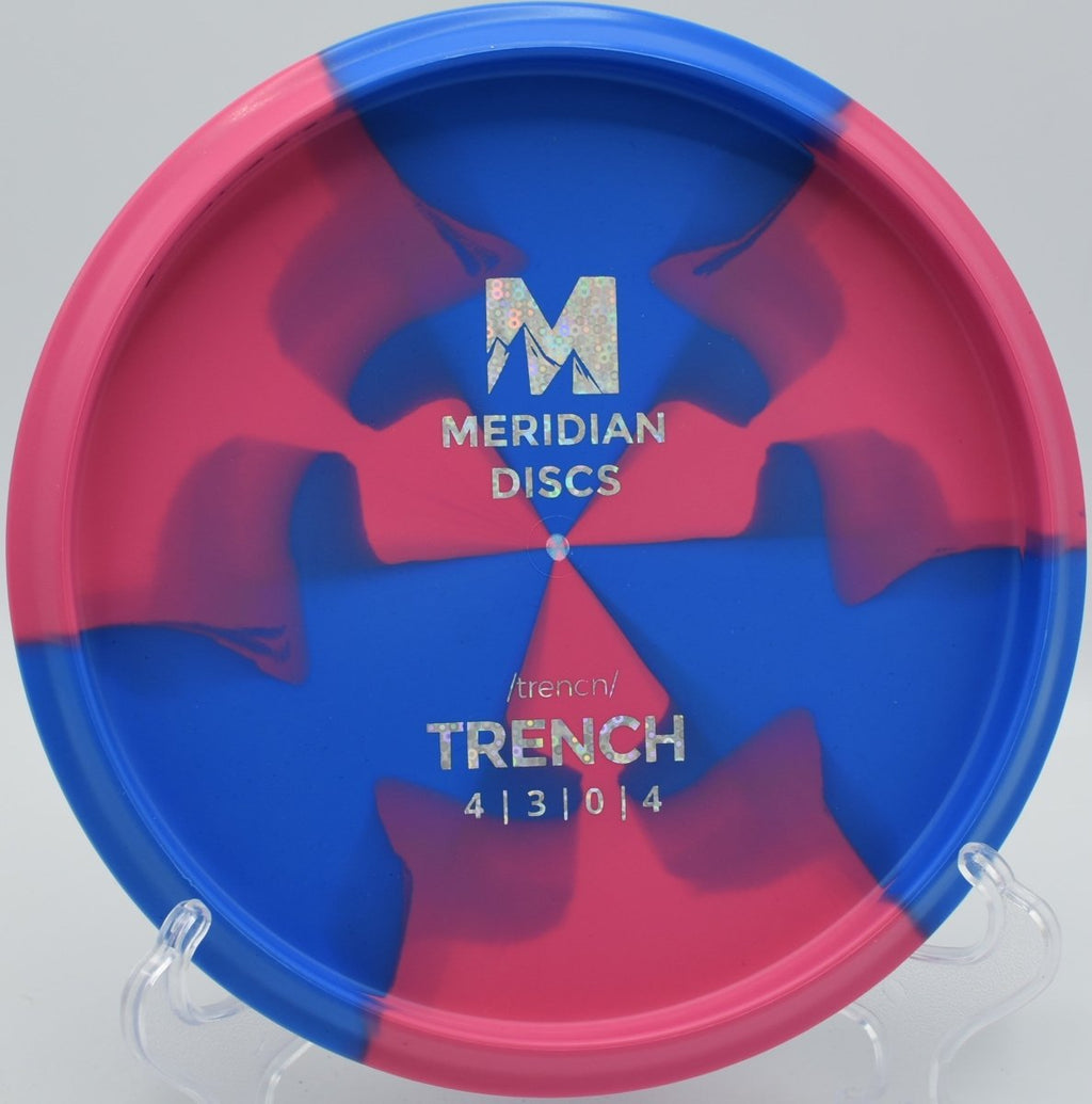Meridian Trench torque-resistant headwind upshot at Northwood Park Disc Golf Course in Morton, Illinois