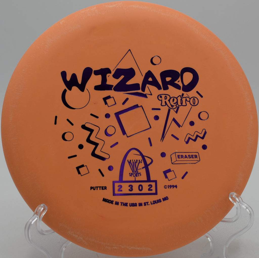 Gateway Superglow SSS Wizard glowing during a night round at Fountain Hills Disc Golf Course in Fountain Hills, Arizona
