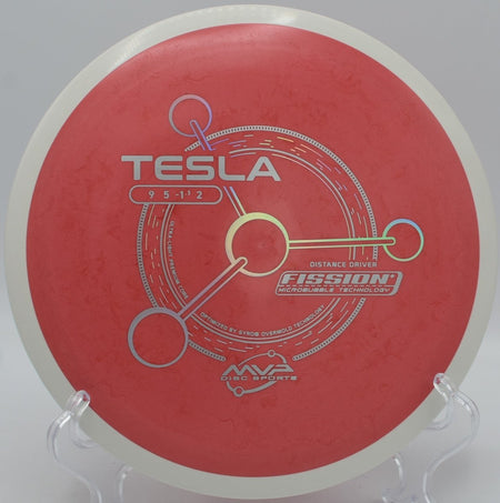 Fission Tesla flex shot shaping late fade bite at Rock Ridge DGC in Pittsboro, NC