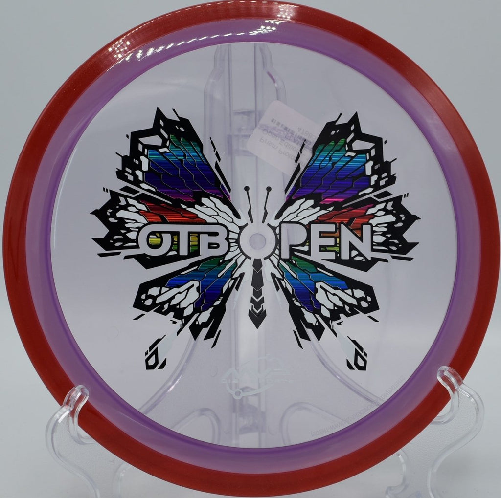 MVP OTB Open Edition Insanity long flex distance shot at Milo McIver State Park Disc Golf Course in Estacada, Oregon