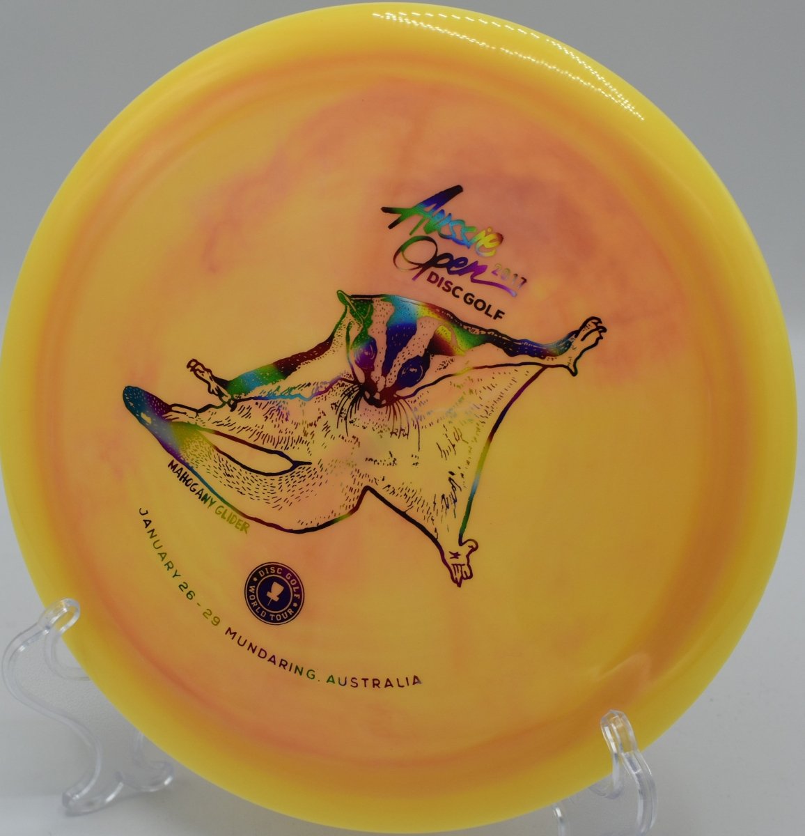 SWIRLY S - LINE DDX (2017 AUSSIE OPEN MAHOGANY GLIDER) INNOVA MADE - Flexline Discs - 49374237