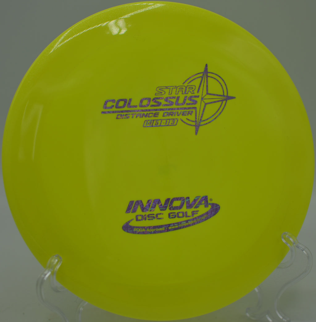 Star Colossus soaring on a tailwind distance shot at Fountain Hills Disc Golf Course in Fountain Hills, Arizona.