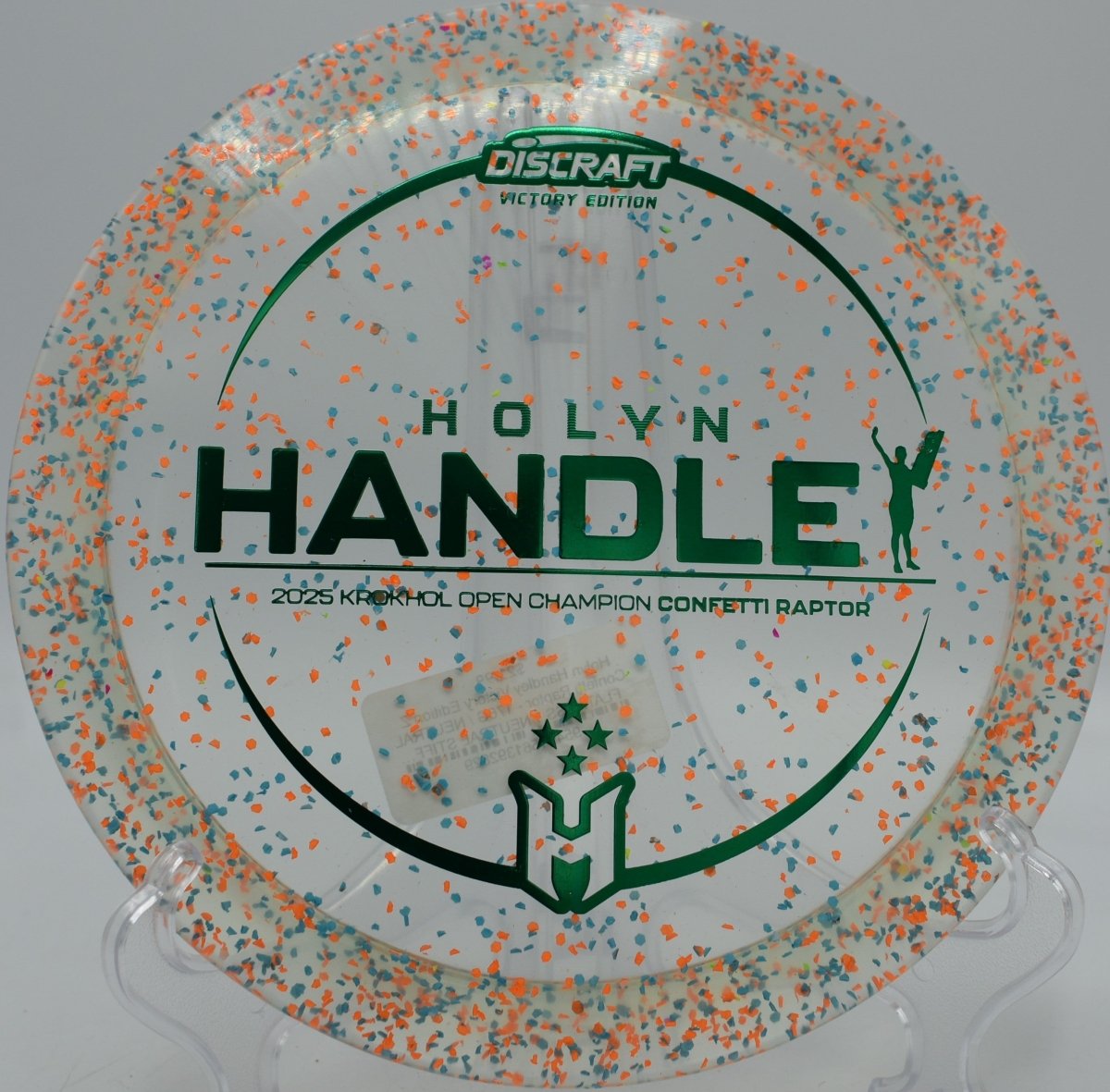 Holyn Handley Victory Edition Z Confetti Raptor - Flexline Discs - 95491561392829