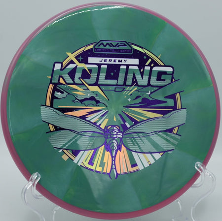 Cosmic Neutron Tempo stable approach line at Hornets Nest Park Disc Golf Course in Charlotte, North Carolina