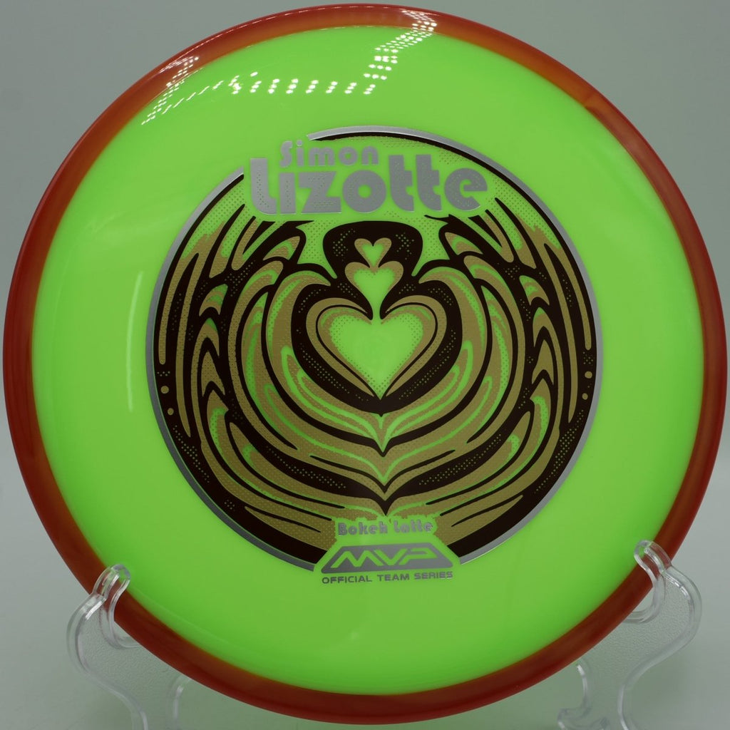 Simon Lizotte Neutron Bokeh driven flat into wind at Emporia Country Club Disc Golf Course in Emporia, Kansas, maintaining stability and crushing fade