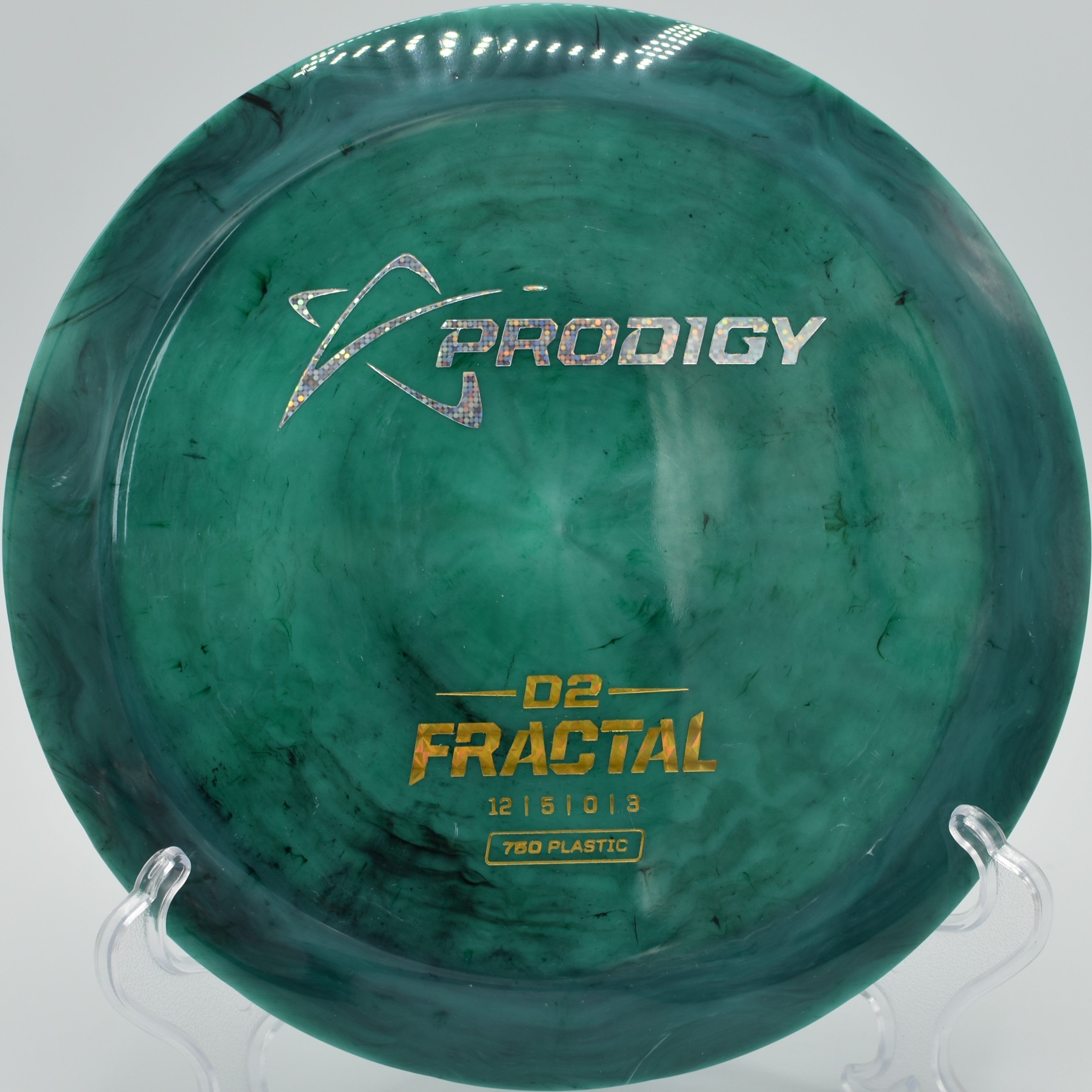750 Fractal D2 disc golf distance driver delivering a controlled forehand at Camp Cullom Disc Golf Course, Frankfort, Indiana