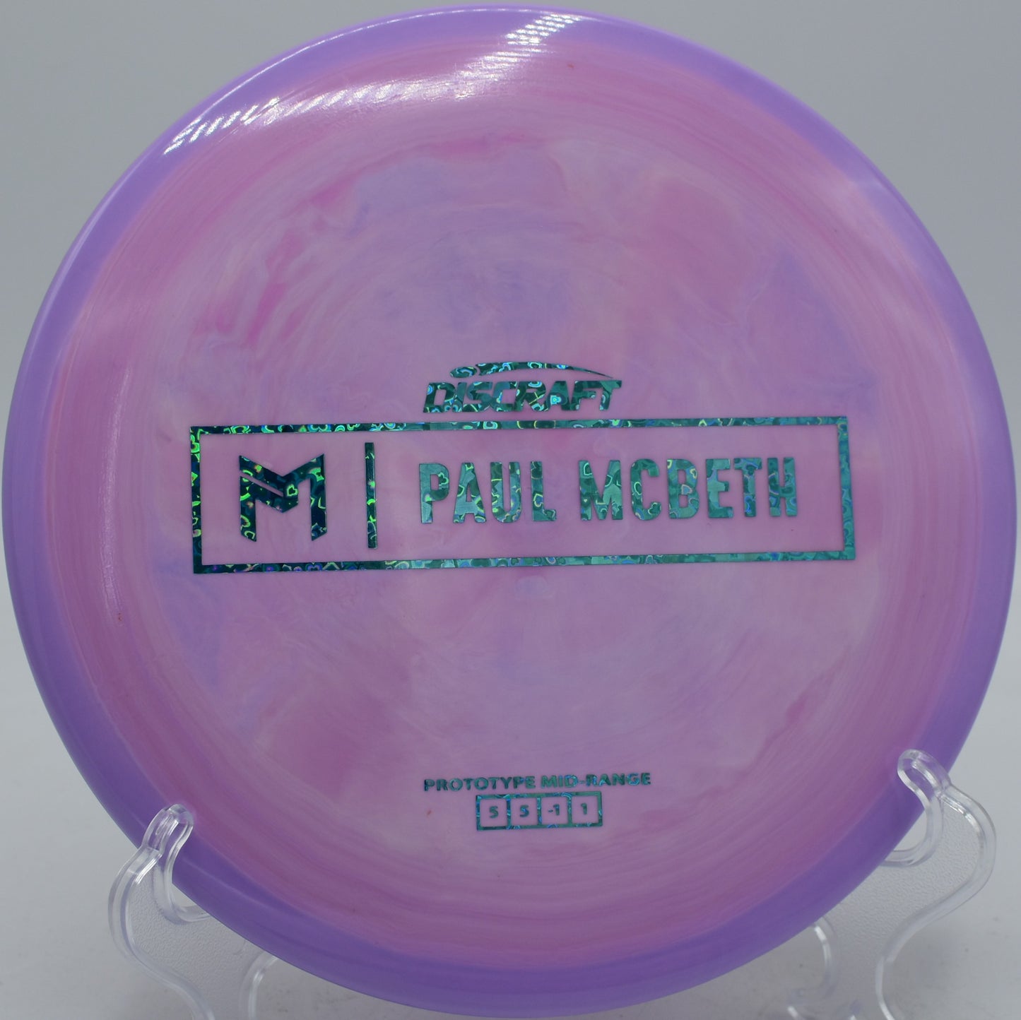 Paul McBeth’s Malita executing a standstill backhand approach at Water Works Park in Kansas City, Missouri