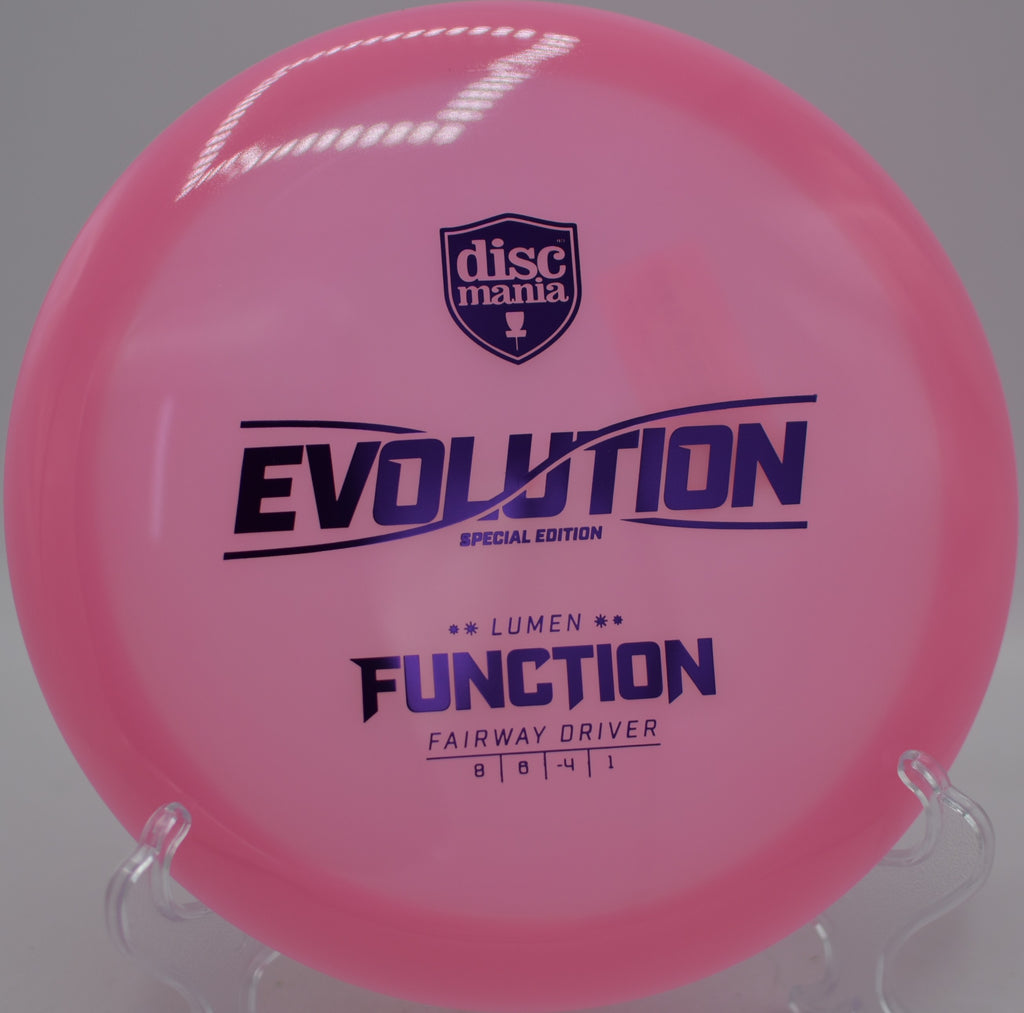 Neo Lumen Function Discmania glow driver flying long turnover lines at DeLaveaga Disc Golf Course in Santa Cruz, California.