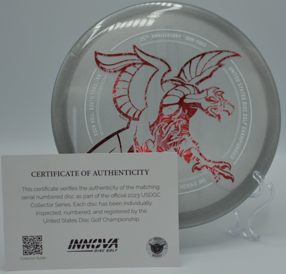 2023 USDGC Moondust Rancho Roc premium plastic disc across the United States