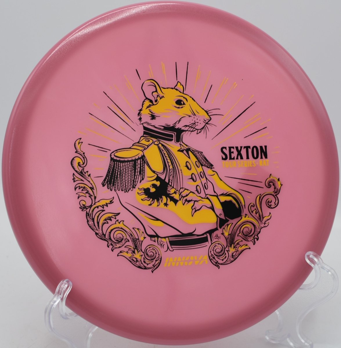 Nate Sexton Rat displayed at Harmony Bends DGC, Columbia MO for precision placement shots
