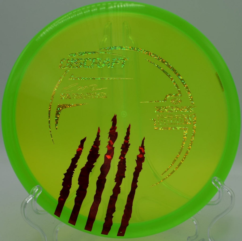 Paul McBeth 5-Claw Zone torque-resistant forehand at Idlewild Disc Golf Course in Burlington, Kentucky