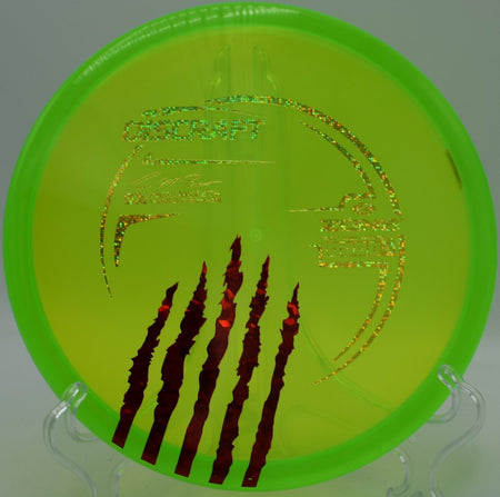 Paul McBeth 5-Claw Zone torque-resistant forehand at Idlewild Disc Golf Course in Burlington, Kentucky