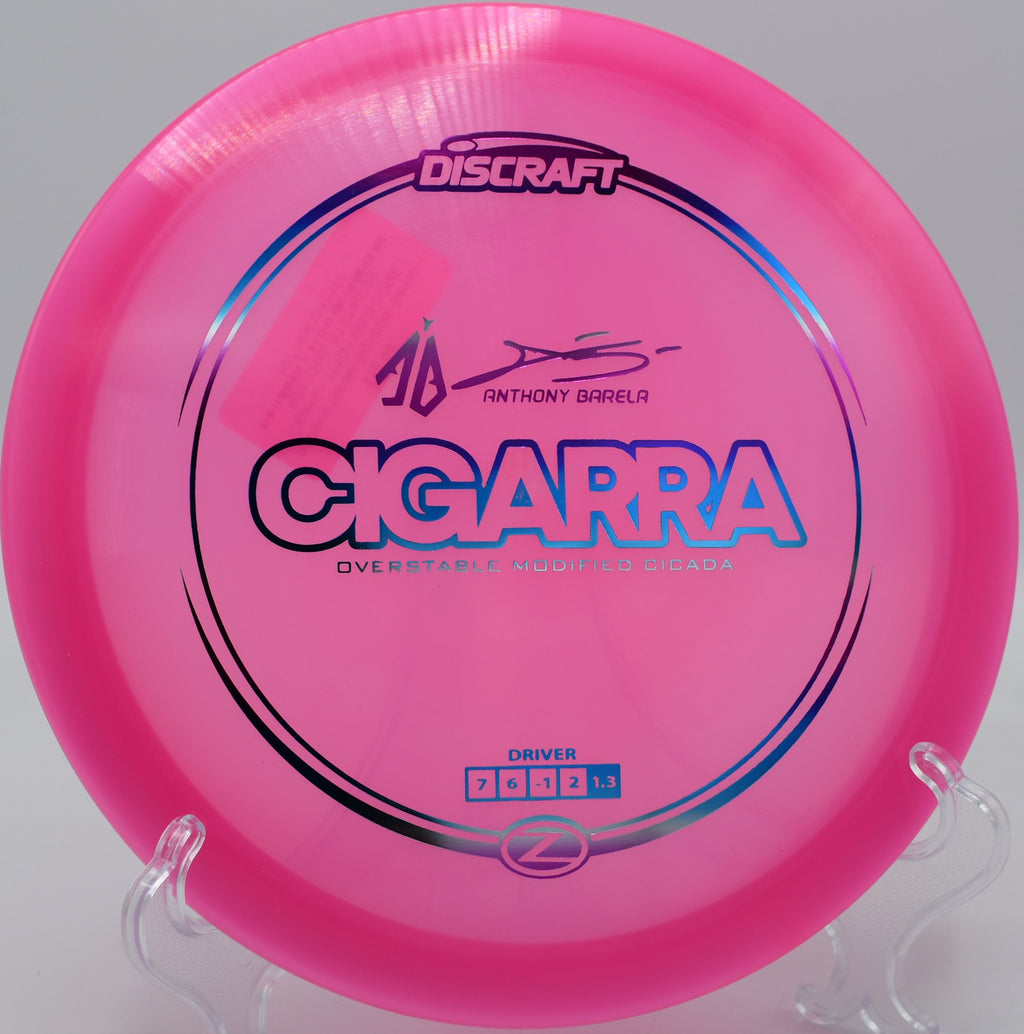 Z Cigarra landing flat beside the pin without skipping at Panther Creek DGC in Springfield, Illinois.

