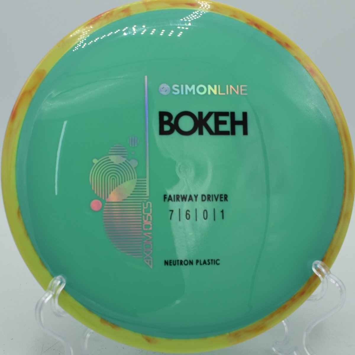 Axiom Neutron Bokeh displayed at Patriots Park DGC, Grovetown GA for technical shot shaping