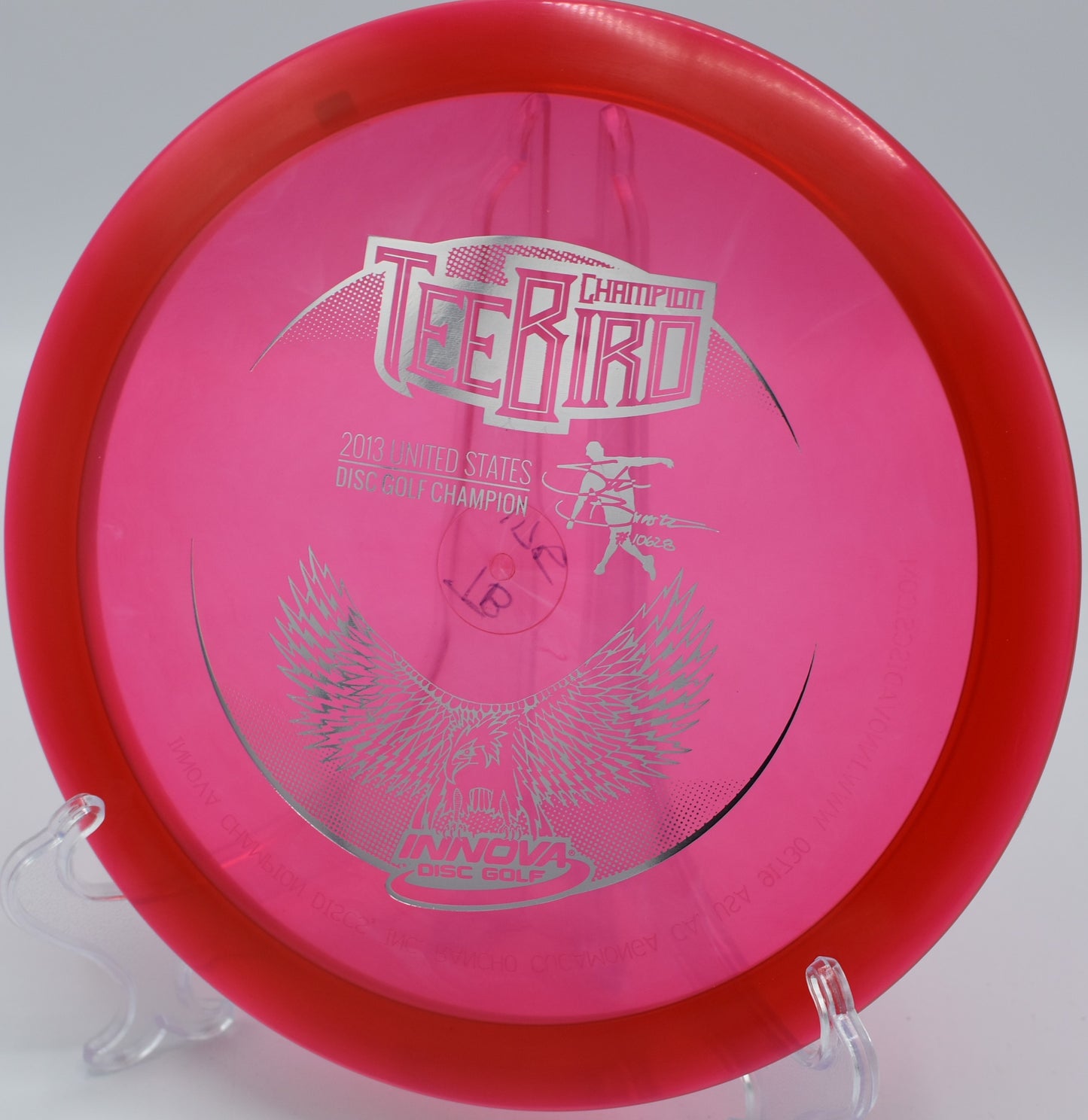 CHAMPION TEEBIRD (2013 BRINSTER) disc golf disc, featuring a limited-edition Brinster stamp, ideal for collectors and players, available nationwide and in Sacramento, CA