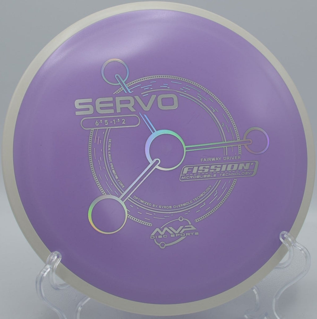 Fission Servo precision fairway placement shot at McNaughton Park Disc Golf Course in Pekin, Illinois