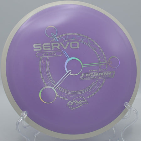 Fission Servo precision fairway placement shot at McNaughton Park Disc Golf Course in Pekin, Illinois