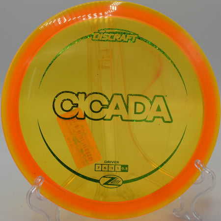 Z Lite Cicada – Understable driver with effortless release at Sabattus Disc Golf Complex in Maine.

